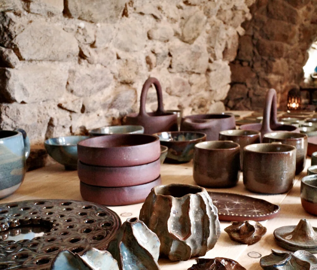 Sottu a loghja atelier magasin de céramiques et poteries Corse Costa